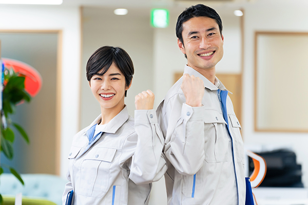 仲のいい従業員